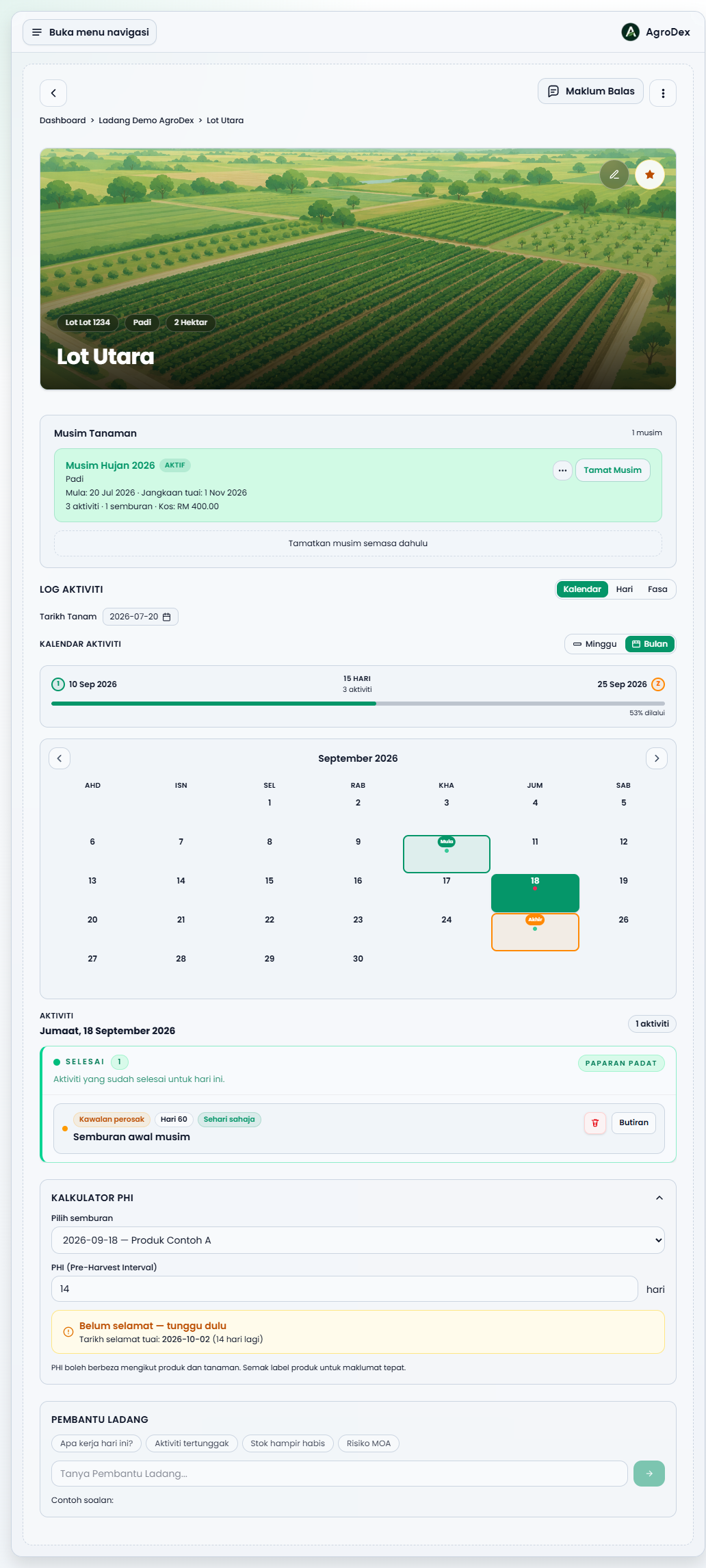 PHI calculator